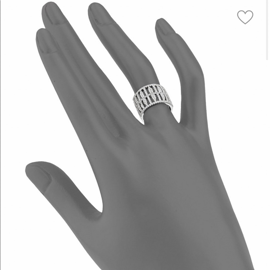 New Lafonn Sterling Silver W/1.87tcw Diamond Ring
